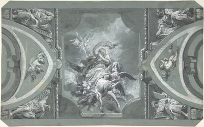 1754年から1815年にかけてのヴォールトの装飾のための習作。 作： Carlo Alberto Baratta
