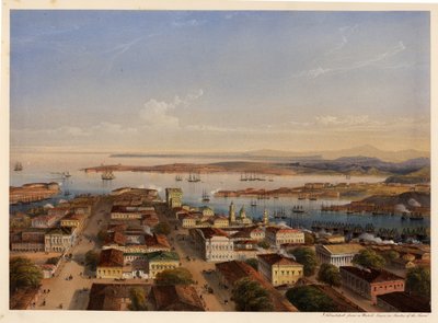 1856年のセヴァストポリの概観 作： Carlo Bossoli