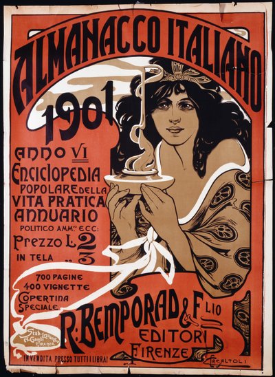 イタリア暦、1901年、1901年 作： Carlo Casaltoli