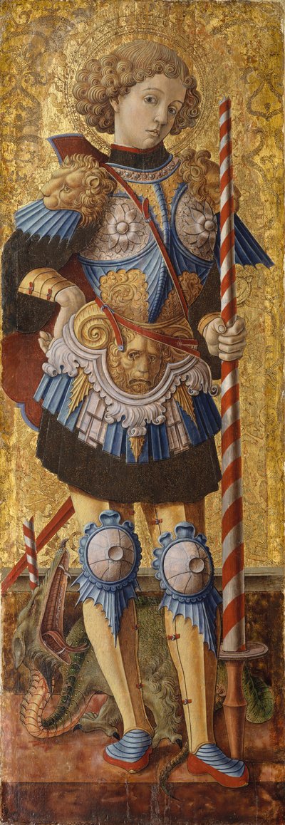 セントジョージ、1472年。 作： Carlo Crivelli