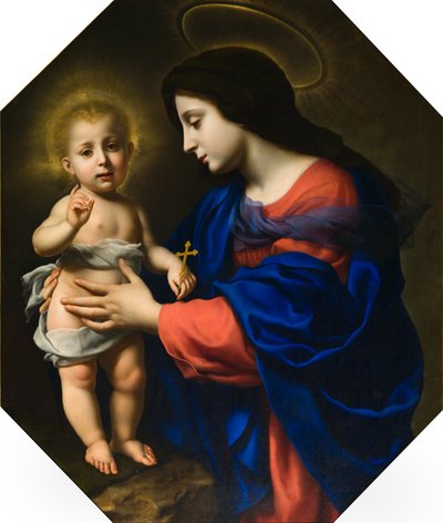 聖母子 作： Carlo Dolci