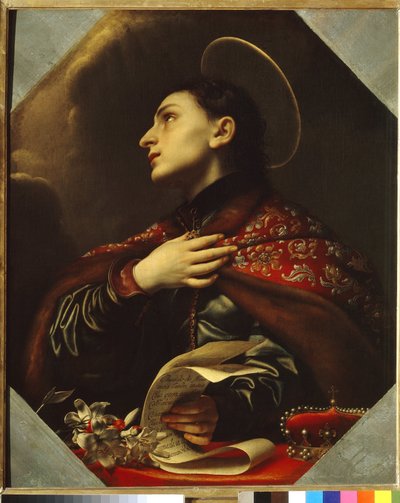 聖カシミール、1670年以降（キャンバスに油彩） 作： Carlo Dolci