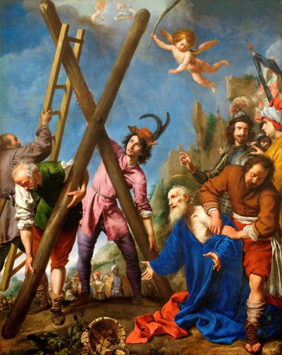 殉教の前に祈る聖アンドリュー、1643年。 作： Carlo Dolci