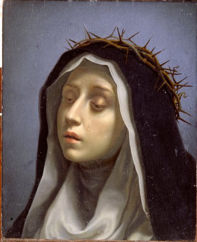シエナの聖カタリナ 作： Carlo Dolci