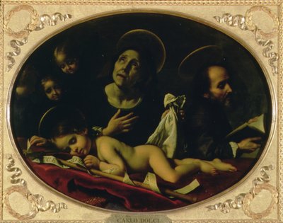 幼児の夢洗礼者聖ヨハネ 作： Carlo Dolci