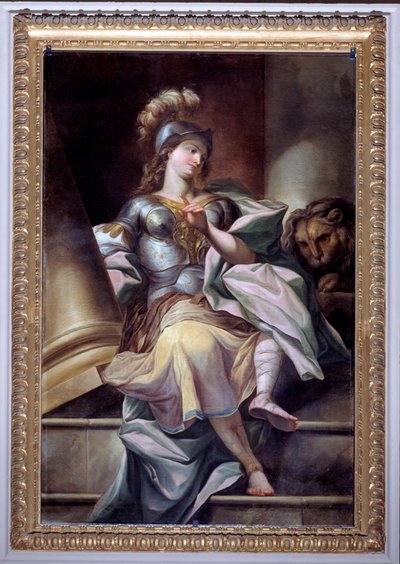 共和国の 13 の価値の寓話: 強さ (絵画、1783 年以降) 作： Carlo Giuseppe Ratti