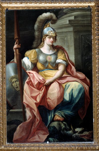 共和国の13の価値観の寓話：ヒロイズム（絵画、1783年以降） 作： Carlo Giuseppe Ratti