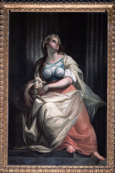 共和国の13の価値観の寓話：柔和（絵画、1783年以降） 作： Carlo Giuseppe Ratti