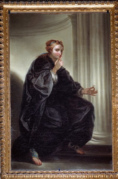 共和国の13の価値観の寓話：秘密（絵画、1783年以降） 作： Carlo Giuseppe Ratti