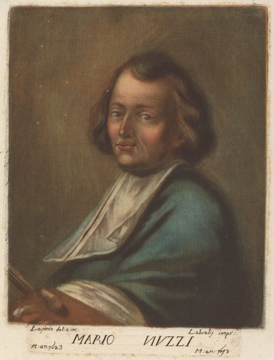 マリオ・ヌッツィ、1789年。 作： Carlo Lasinio