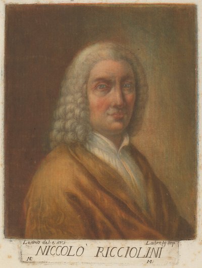 ニッコロ・リッチョリーニ 作： Carlo Lasinio, after Nicolò Ricciolini
