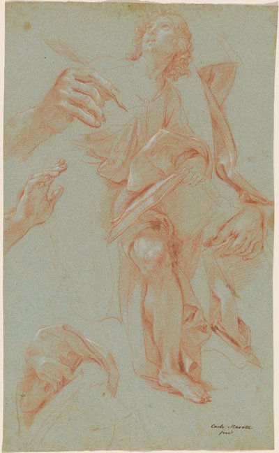 聖ヤコブ大王の研究 作： Carlo Maratta