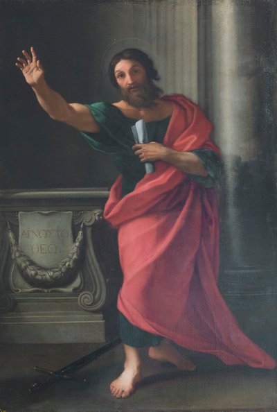 セントポール、c。 1667年（キャンバスに油彩） 作： Carlo Maratta or Maratti