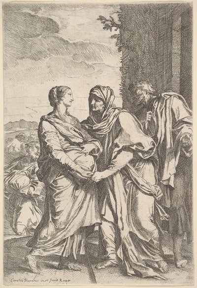 面会。 作： Carlo Maratta or Maratti