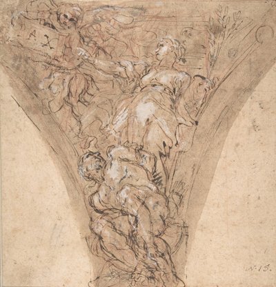 平和の寓意図、1625-1713。 作： Carlo Maratti