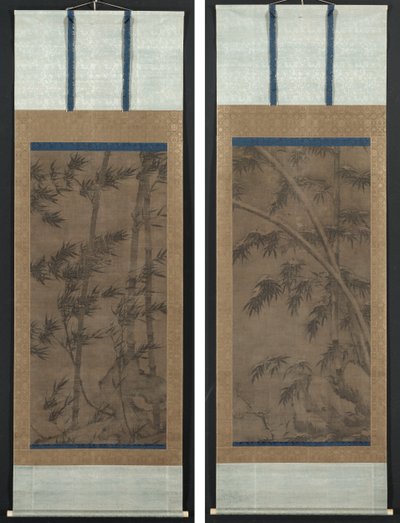 竹の四季：夏と冬 作： Carlo Maratti