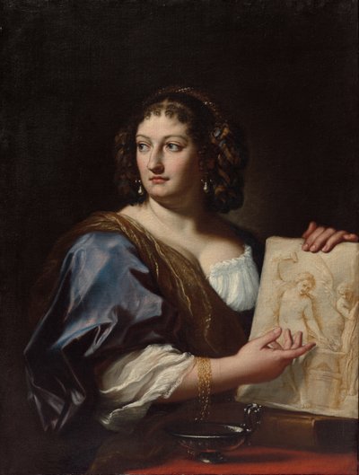 Francesca Gommi Marattiの肖像、1701年頃（キャンバスに油彩） 作： Carlo Maratti