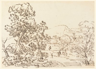 樹木が茂った風景 作： Carlo Marchionni
