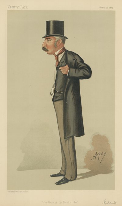 ジョン・コロン船長 作： Carlo Pellegrini