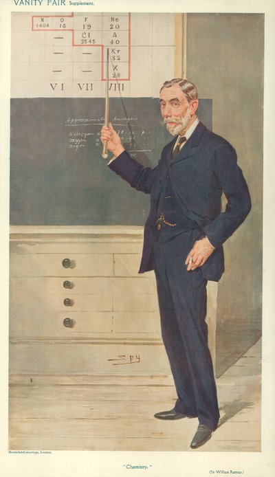 リヨンプレイフェア博士、化学、1875年2月20日、バニティフェア漫画 作： Carlo Pellegrini