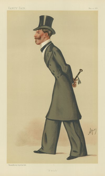 中佐大佐John Palmer Brabazon 作： Carlo Pellegrini