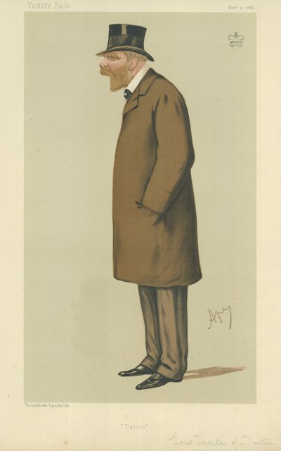 タットンのイーガートン卿 作： Carlo Pellegrini