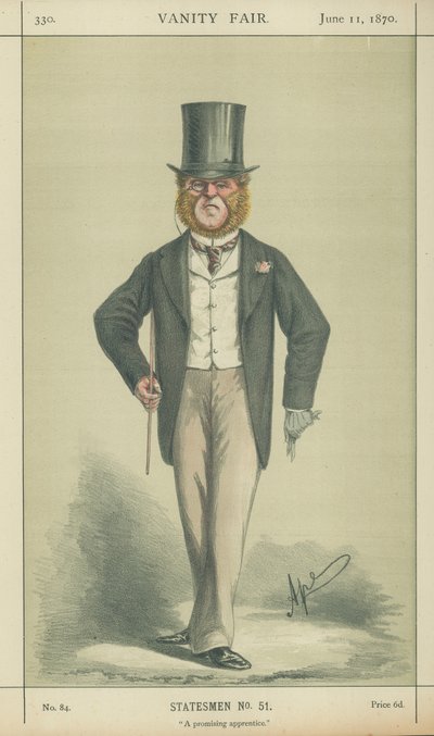 AND Knatchbull Hugessen氏 作： Carlo Pellegrini