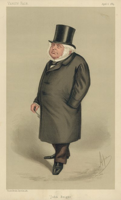 ジョン・ブライト氏 作： Carlo Pellegrini