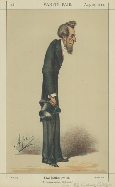 ヘンリーブルワー卿 作： Carlo Pellegrini