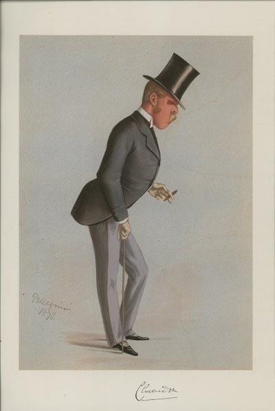 クラレンドン伯爵 作： Carlo Pellegrini