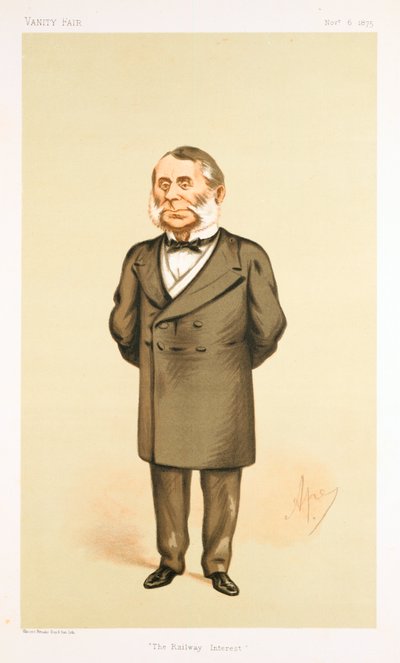 鉄道の興味、1875 作： Carlo Pellegrini