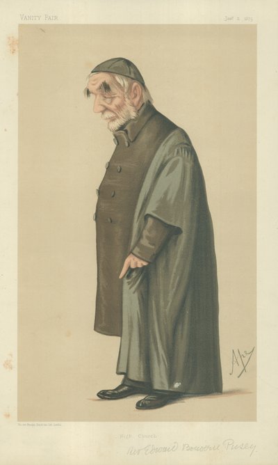Rev Edward Bouverie Pusey 作： Carlo Pellegrini