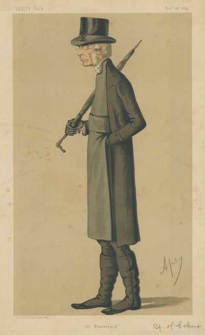 右牧師JW Colenso 作： Carlo Pellegrini