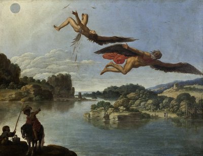イカルスの堕落 作： Carlo Saraceni