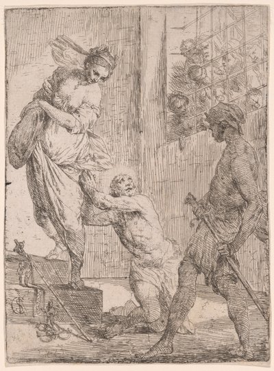 洗礼者聖ヨハネの殉教 作： Carlo Saraceni
