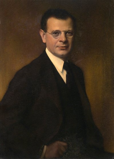 シドニー・ヒルマン、1937年。 作： Carlos Baca Flor