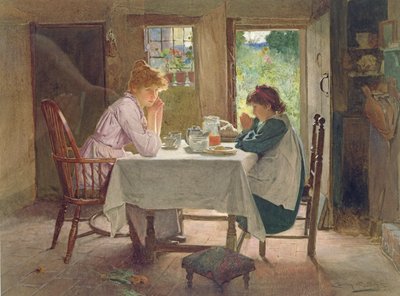 私たちがこれから受け取るもののために（キャンバスに油彩） 作： Carlton Alfred Smith