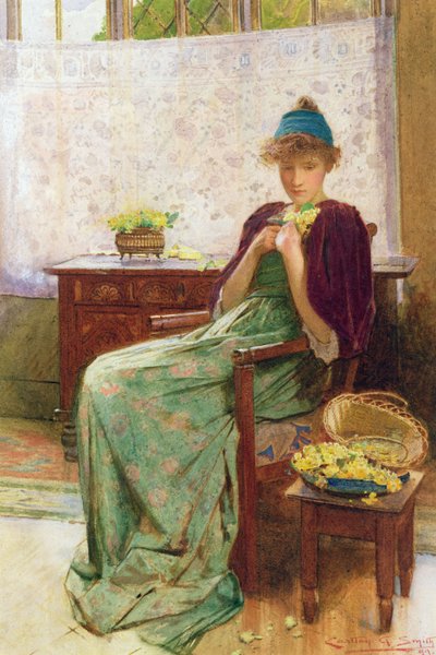 サクラソウ 作： Carlton Alfred Smith