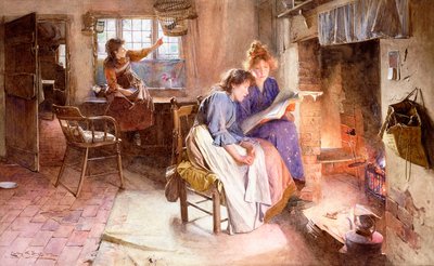 三姉妹 作： Carlton Alfred Smith