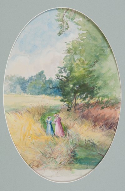 2006年ウェストンへのグランドウォーク（紙にトイレ） 作： Caroline Hervey Bathurst