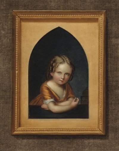 子供の肖像 作： Caroline Sattler Tridon