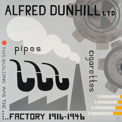 ダンヒル工場、2013年 作： Carolyn Hubbard Ford