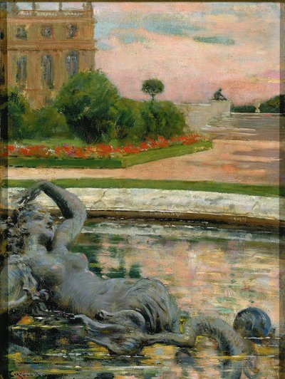 北公園、フォンテーヌ・デ・シレーヌ 作： Carroll Beckwith