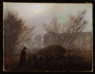 山の中を歩く 作： Caspar David Friedrich