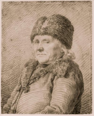 父アドルフ・ゴットリープ・フリードリヒの肖像 作： Caspar David Friedrich