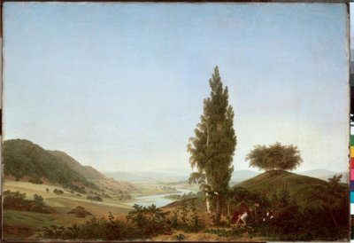 夏 作： Caspar David Friedrich
