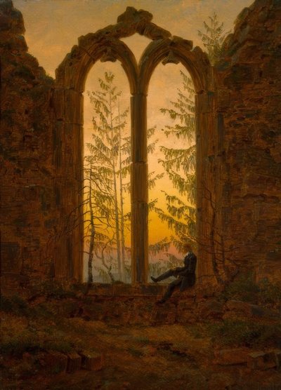 夢想家 作： Caspar David Friedrich