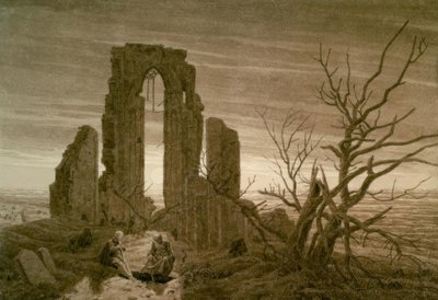冬 作： Caspar David Friedrich