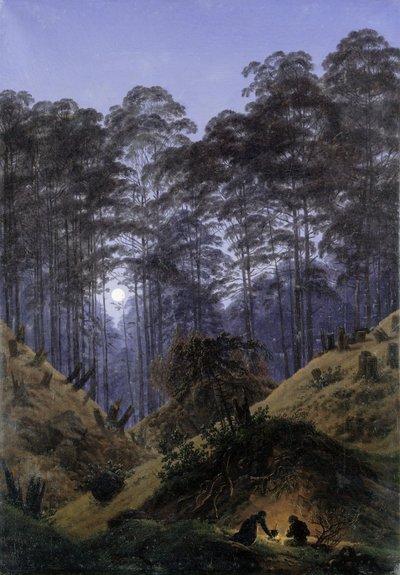  作： Caspar David Friedrich
