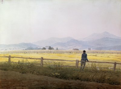 19世紀初頭の風景 作： Caspar David Friedrich
